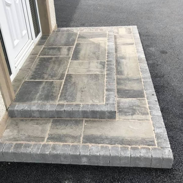 Granite steps